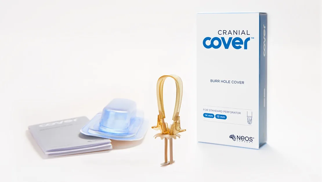 Cranial Cover burr hole cover implant