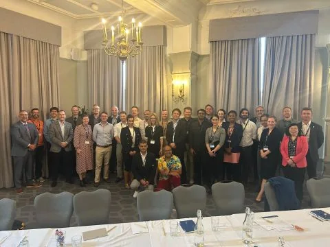 Delegates at the founding meeting of the British Nerve Surgery Society